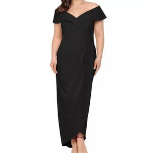 XSCAPE Off the Shoulder Gown // Women's Size 18
